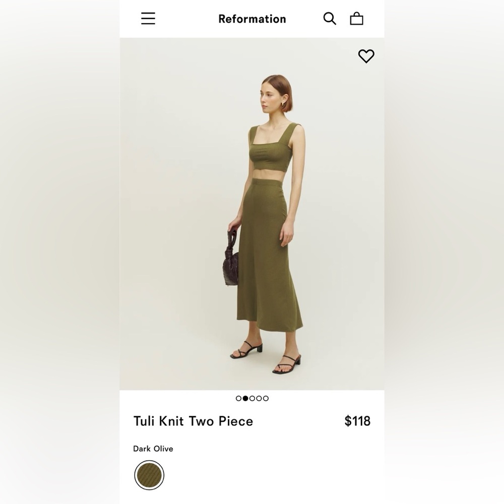 Reformation Two Piece Set